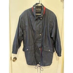 Forecast of Boston Navy Blue Lightweight Jacket Windbreaker L Men